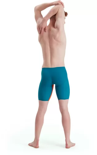Speedo Fastskin LZR Pure Valor Jammer Swimwear Male Adult - Nordic Teal/Sal