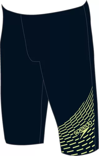 Speedo Medley Logo Jammer Swimwear Male Junior/Kids (6-16) - True Navy/Spritz