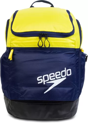 Speedo Teamster 2.0 Rucksack 35L Bags - Navy/Yellow/Black