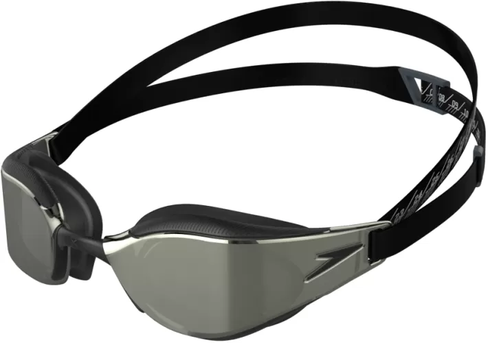 Speedo Fastskin Hyper Elite Mirror Goggles Adults - Black/Oxid Grey/C