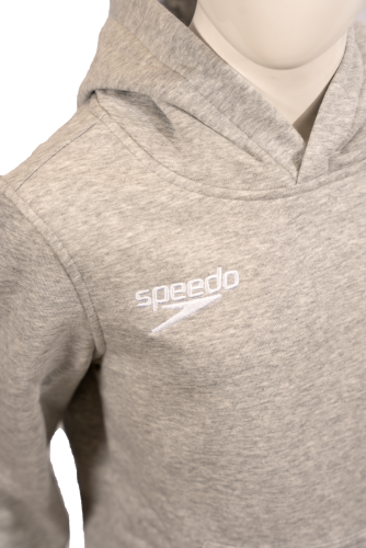 Preview: Speedo CLUB HOODY Teamwear Junior Unisex - GREY MARL