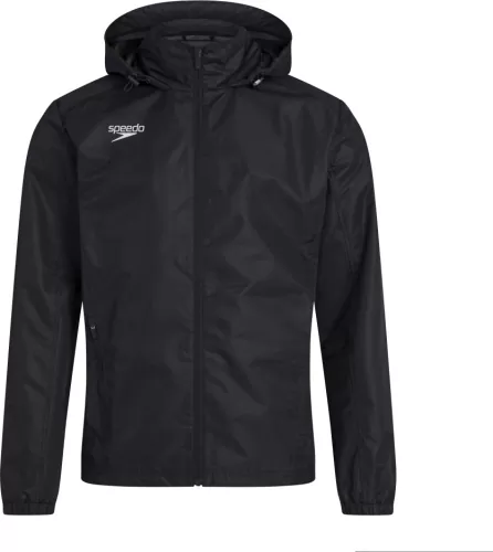 Speedo CLUB VPSHLD FULLZIP RAINJKT AM Teamwear Adult Male - BLACK