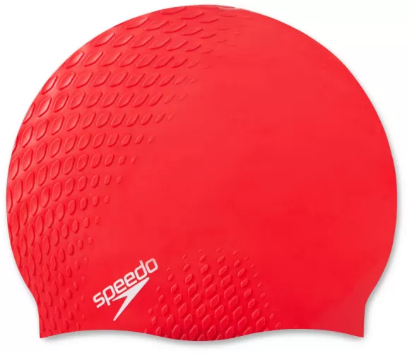 Speedo Bubble Active + Cap Swim Caps Adults - Fed Red