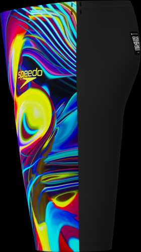 Preview: Speedo LZR Valor 2.0 Jammer AM Race Male Adult - Black/Molten Blur - Mainline
