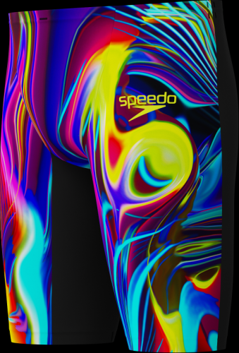 Preview: Speedo LZR Valor 2.0 Jammer AM Race Male Adult - Black/Molten Blur - Mainline