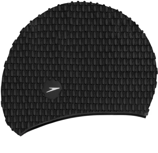Speedo Bubble Cap Adult Unisex - Black