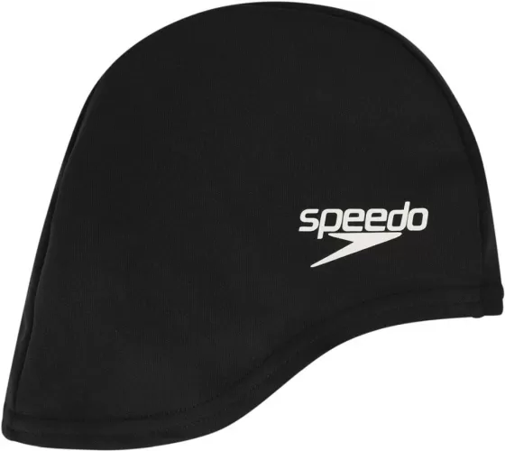 Speedo Polyester Cap Junior Swim Caps Junior - Black