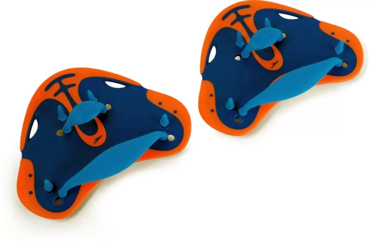 Speedo Finger Paddle Accessories - Blue flame/Fluro