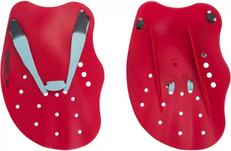 Speedo Tech Paddle Accessories - Lava Red/ Chill B