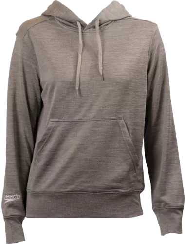 Speedo CLUB LIGHTWEIGHT HOODY AF GREY Teamwear Adult Female - GREY MARL