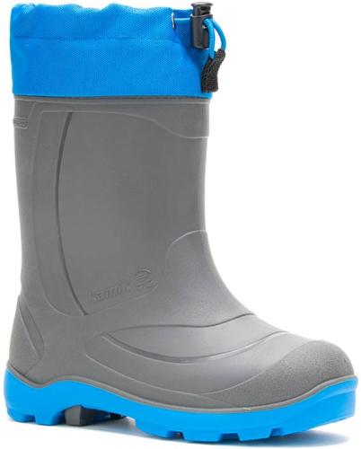 Kamik SNOBUSTER1 kids - charcoa/blue