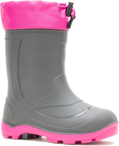 Kamik SNOBUSTER1 kids - charcoal/magenta