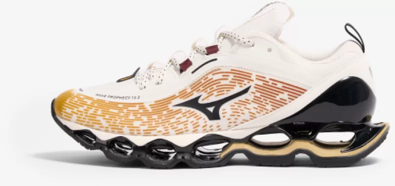 Mizuno Sport WAVE PROPHECY 13.2 Sportstyle - harvest gold/black/snow white
