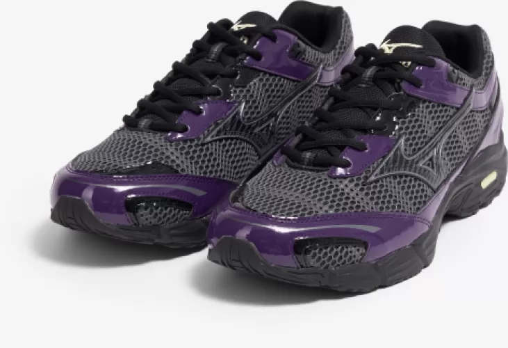 Mizuno Sport MIZUNO FORTIS LS Sportstyle - iron gate/iron gate/blackberry