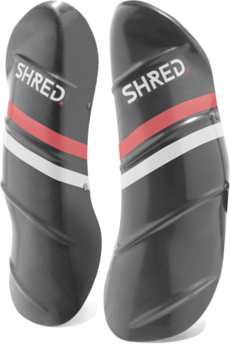 Preview: SHRED. SHIN GUARDS SKI RACE PROTECTION - grey/rust