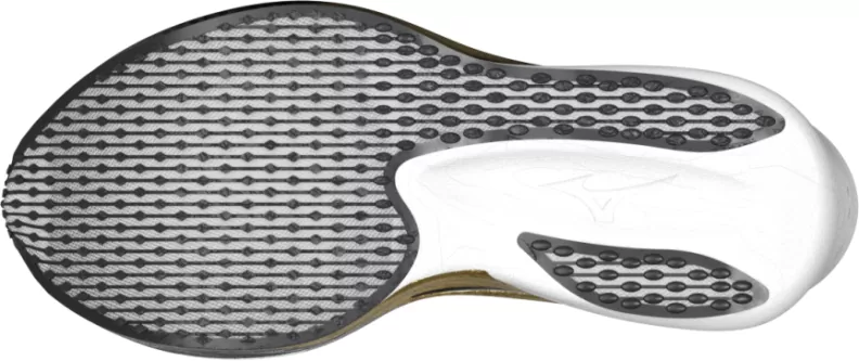 Mizuno Sport HYPERWARP ELITE Performance Running - white/black/gold