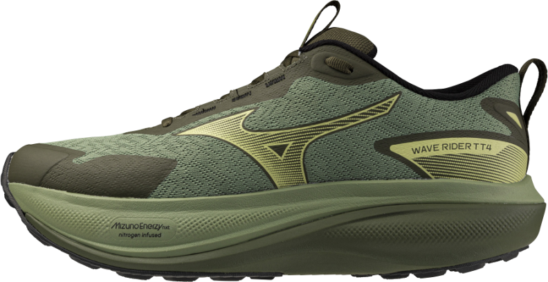 Preview: Mizuno Sport WAVE RIDER TT 4 Trail Running - sea spray/beechnut/forest nigh