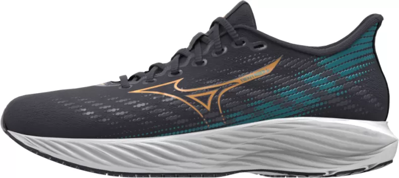 Mizuno Sport ENERZY RIDER Jr Road Running - baritone blue/citrus/capri bre