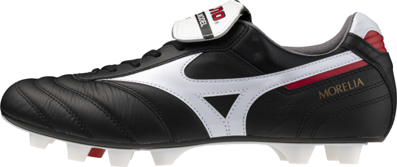 Preview: Mizuno Sport MORELIA II JAPAN FG Football - black/white/chinese red