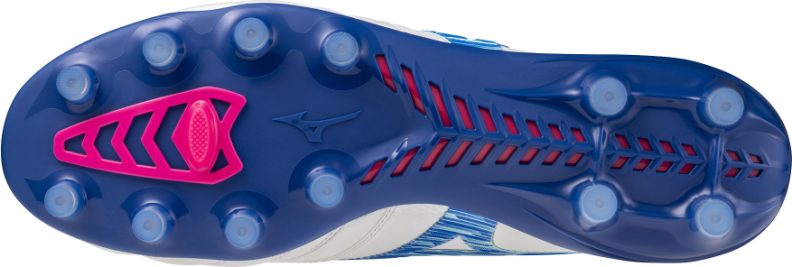 Preview: Mizuno Sport MORELIA NEO IV ß JAPAN FG Football - white/tanager turquoise/pink tetra