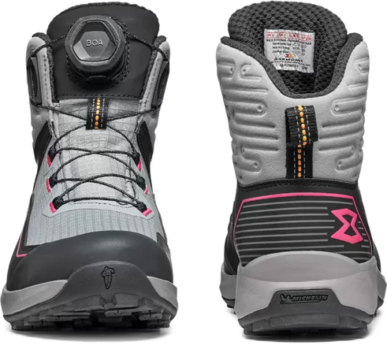 Garmont TRACE MID BOA GTX 002910 - ultimate grey/raspberry pink