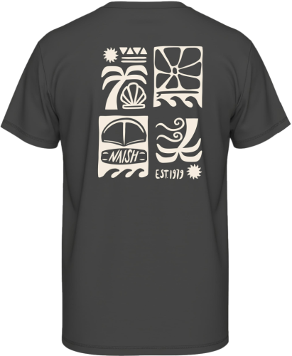 Preview: Naish Loose Fit T-Shirt Est. 1979 518.05373 &amp; 518.05374 - Grey