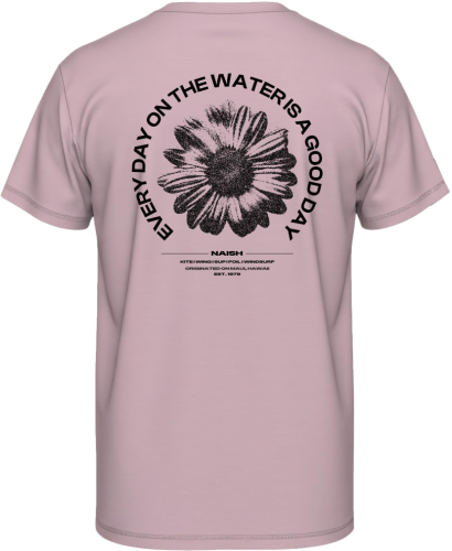 Preview: Naish Loose Fit T-Shirt Flower 518.05375 - Washed Pink