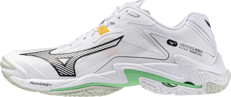 Preview: Mizuno Sport WAVE LIGHTNING Z8 Volleyball - white/black/frozen emerald