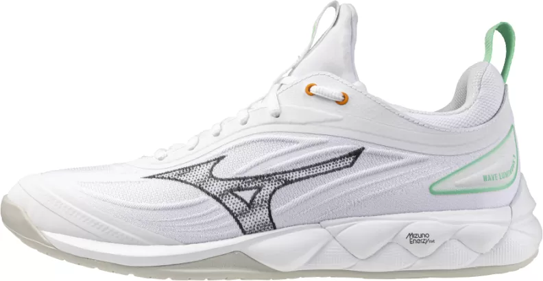 Mizuno Sport WAVE LUMINOUS 3 Volleyball - white/black/frozen emerald