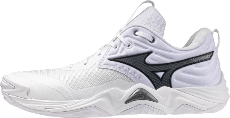 Mizuno Sport WAVE MOMENTUM ELITE Volleyball - white/metallic gray/black