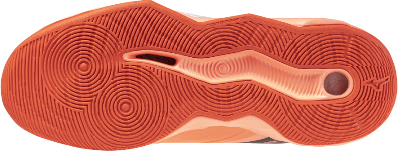 Preview: Mizuno Sport WAVE MOMENTUM PRO Volleyball - flamingo coral/carbon/white