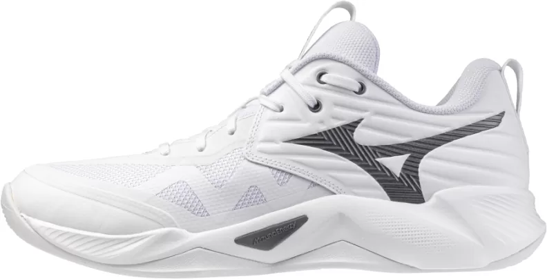 Mizuno Sport WAVE MOMENTUM PRO Volleyball - white/metallic gray/black