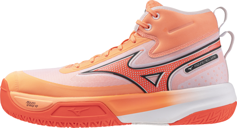 Preview: Mizuno Sport MIZUNO NEO JUMP MID Volleyball - flamingo coral/lava orange/whi