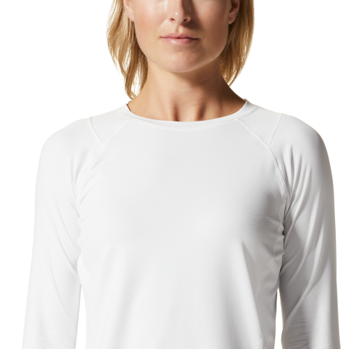 Preview: Mountain Hardwear Damen Crater Lake™ Long Sleeve WEISS