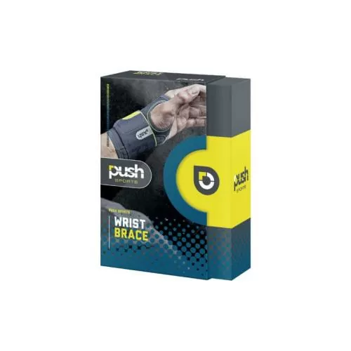 Push Sports Handgelenkbandage rechts M - grau, petrol