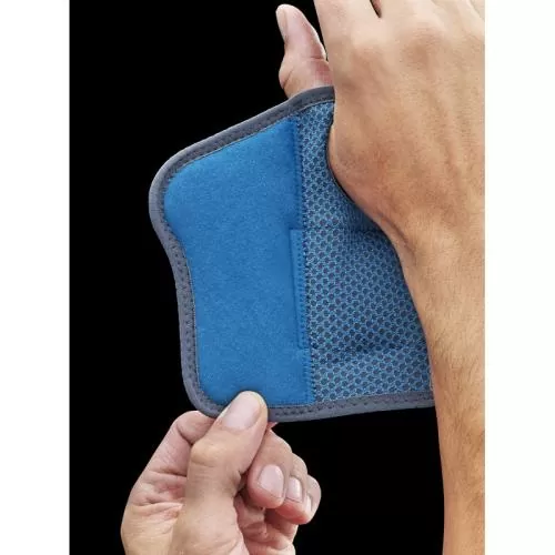 Push Sports Handgelenkbandage rechts L - grau, petrol