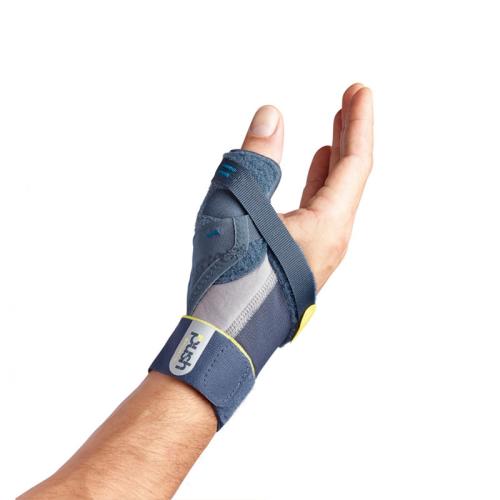 Preview: Push Sports Daumenbandage links M - grau, petrol