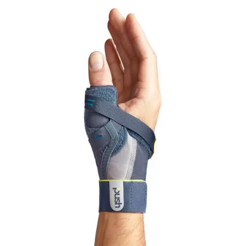 Push Sports Daumenbandage rechts M - grau, petrol