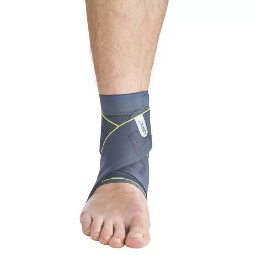 Push Sports Knöchelbandage 8 links L - grau, petrol