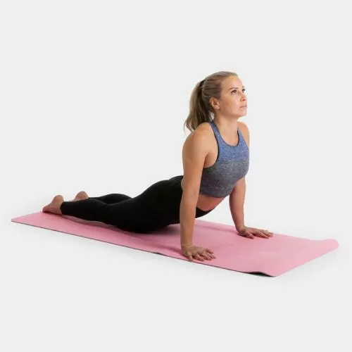 Gymstick Vivid Yoga Matte türkis/ grau (170 x 60 x 0,4 cm) - türkis, grau