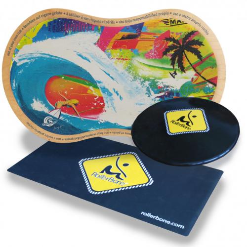 Preview: RollerBone Shabby 1.0 Softpad Set + Carpet - mehrfarbig