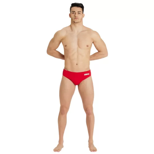 Arena M Team Swim Briefs Waterpolo Solid ROT