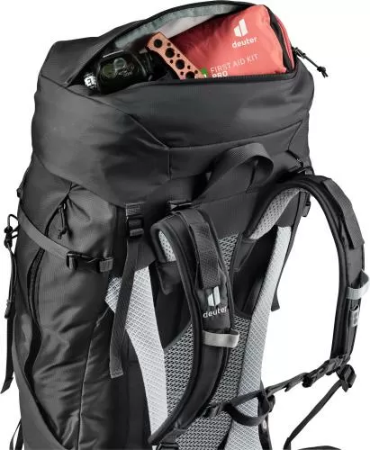 Deuter Futura Air Trek SL Trekkinigrucksack Damen - 55l + 10l, black-graphite