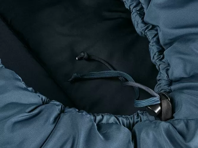 Deuter Sleeping Bag Orbit 0° REG - arctic-ink, Zip left