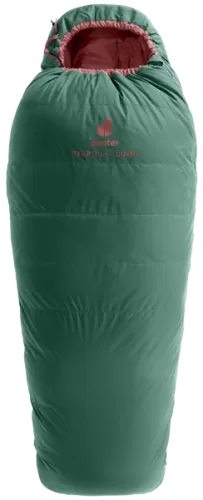Deuter Children's sleeping bag Starlight Down - seagreen-redwood