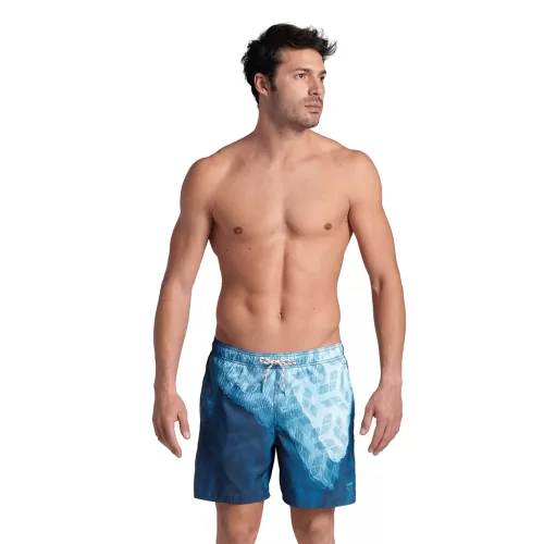 Arena M Beach Boxer Placed BLAU