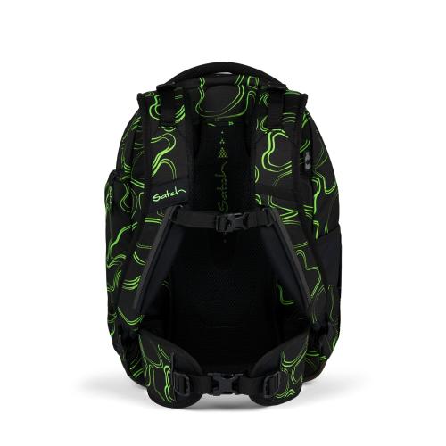 Preview: satch Match School Backpack - green supreme