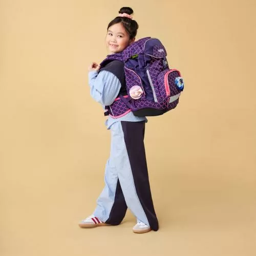 ergobag Schulrucksack-Set 6-tlg. Pack - perlentauchbär