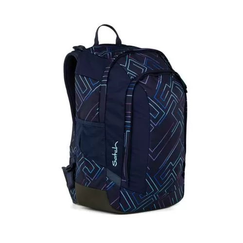 satch Air Schulrucksack - purple laser