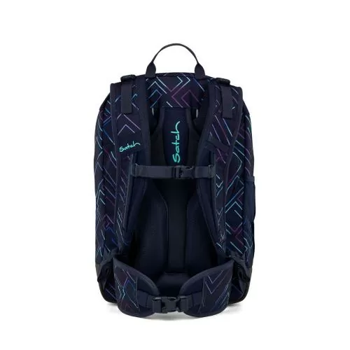 satch Air Schulrucksack - purple laser